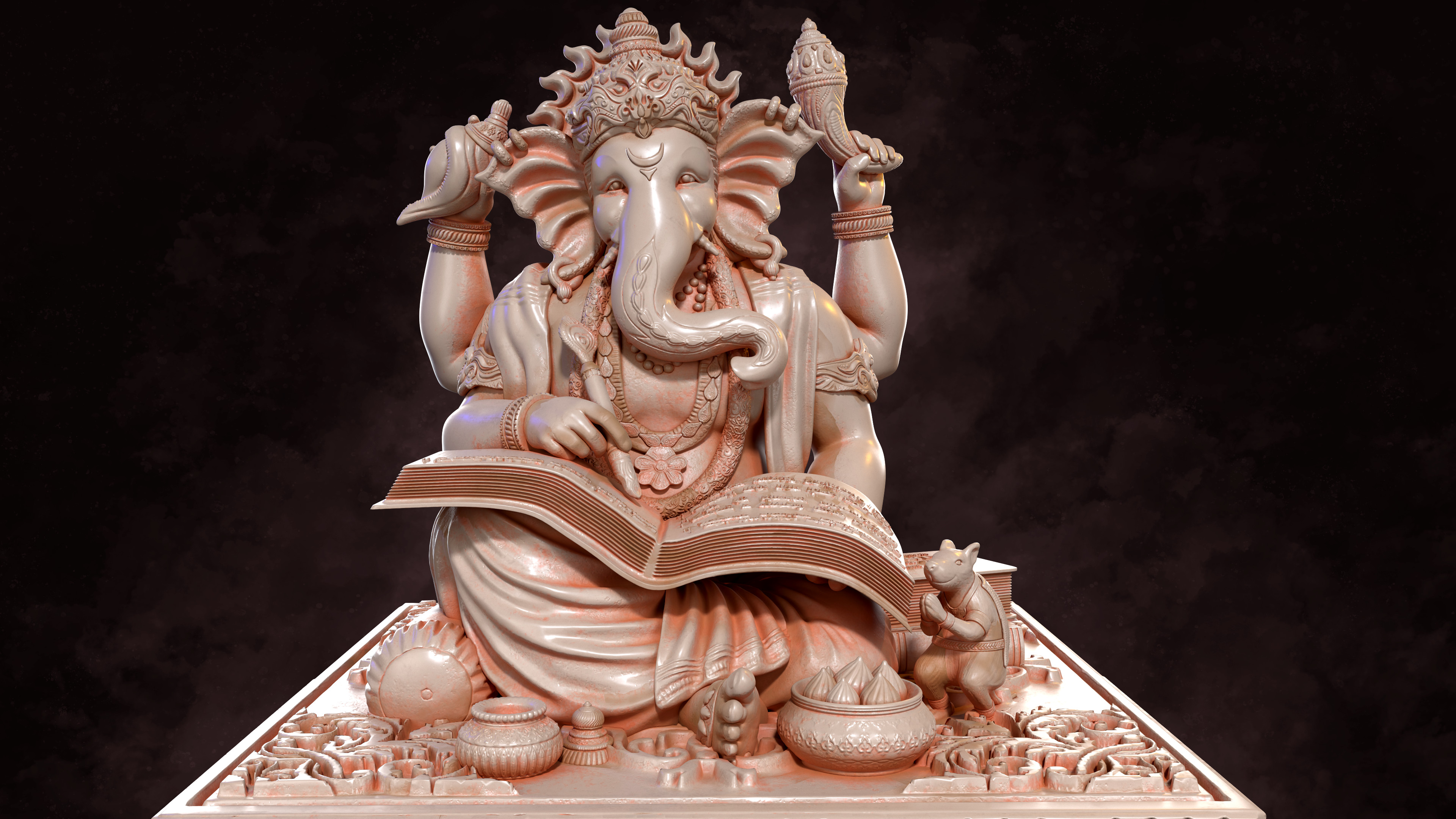 Shree Ganesha - Writing
