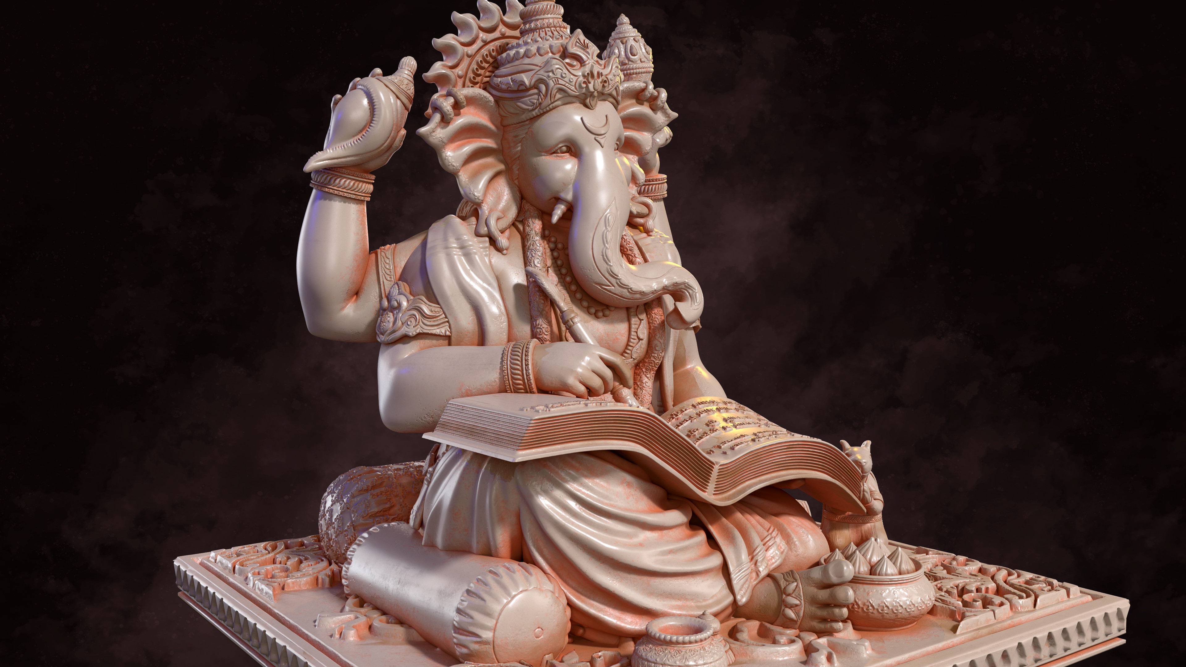 Shree Ganesha - Writing