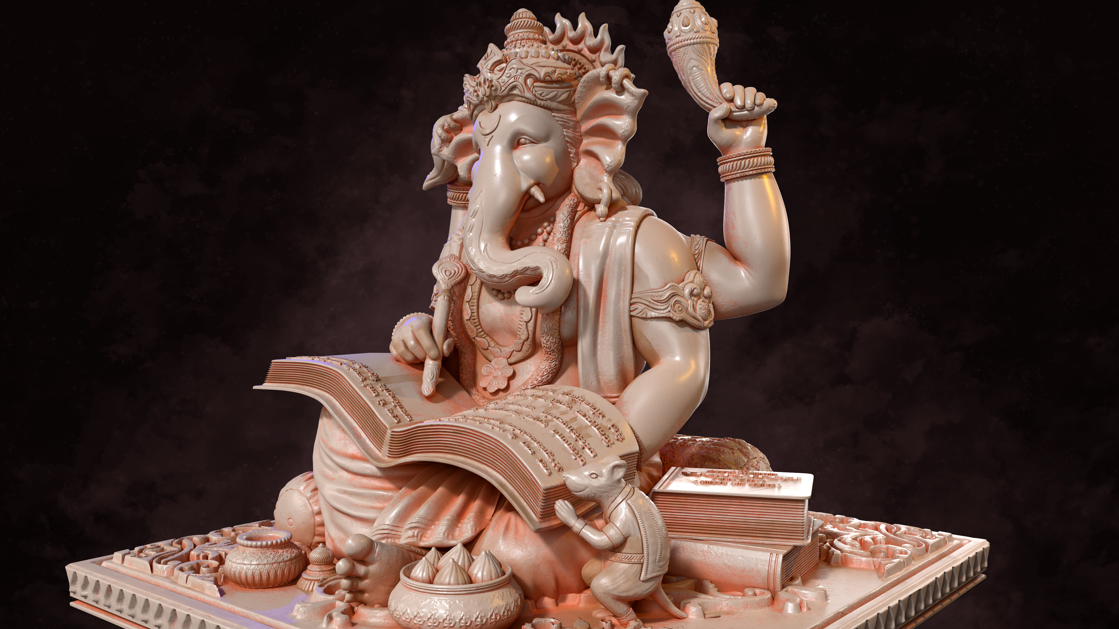 Shree Ganesha - Writing