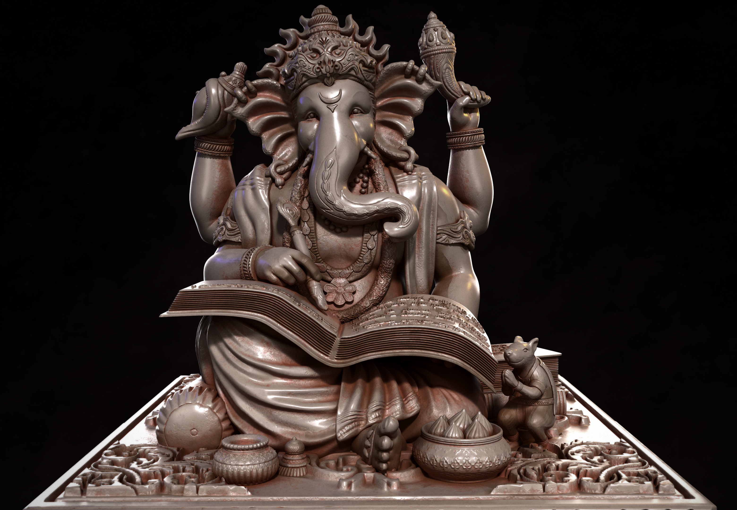 Shree Ganesha - Writing