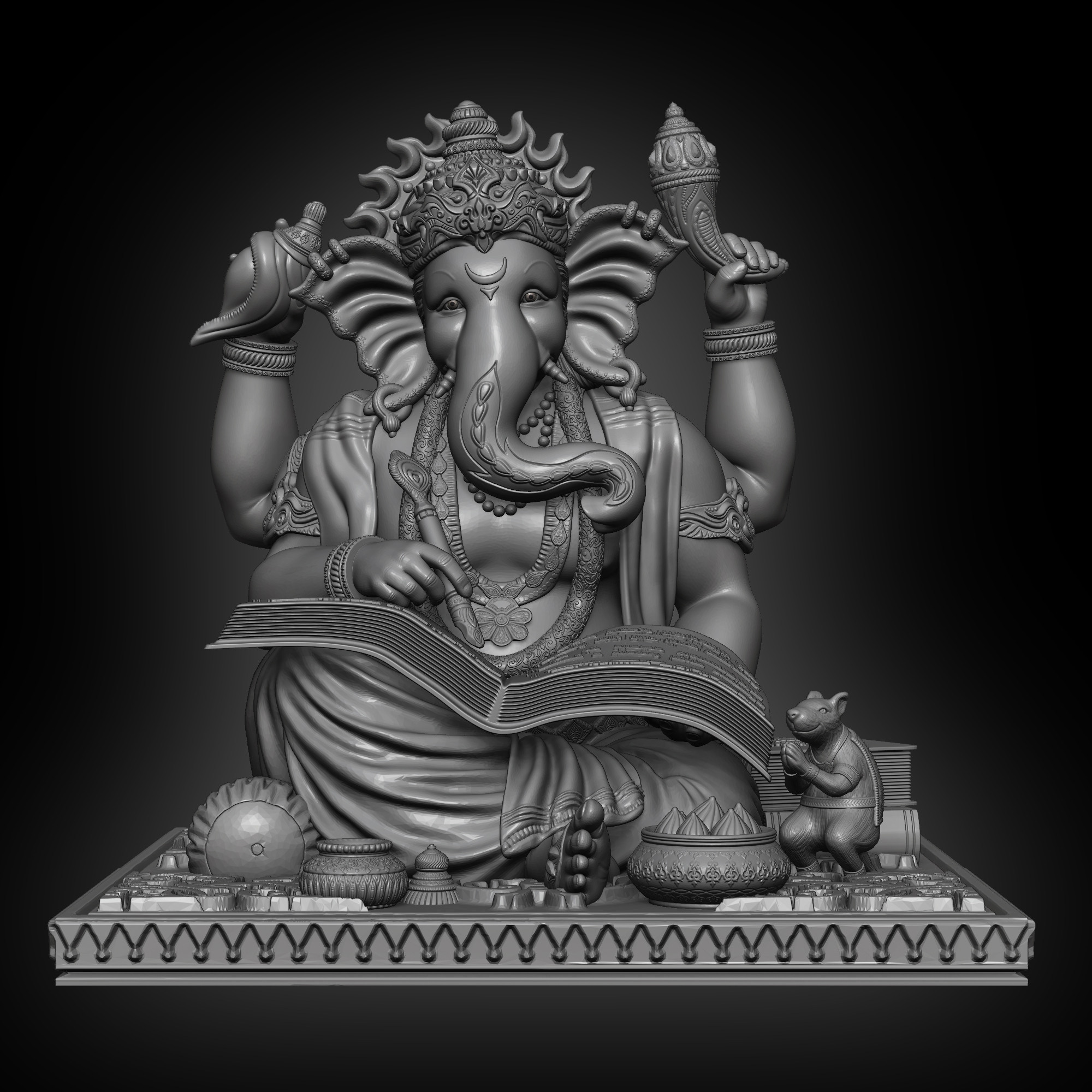Shree Ganesha - Writing