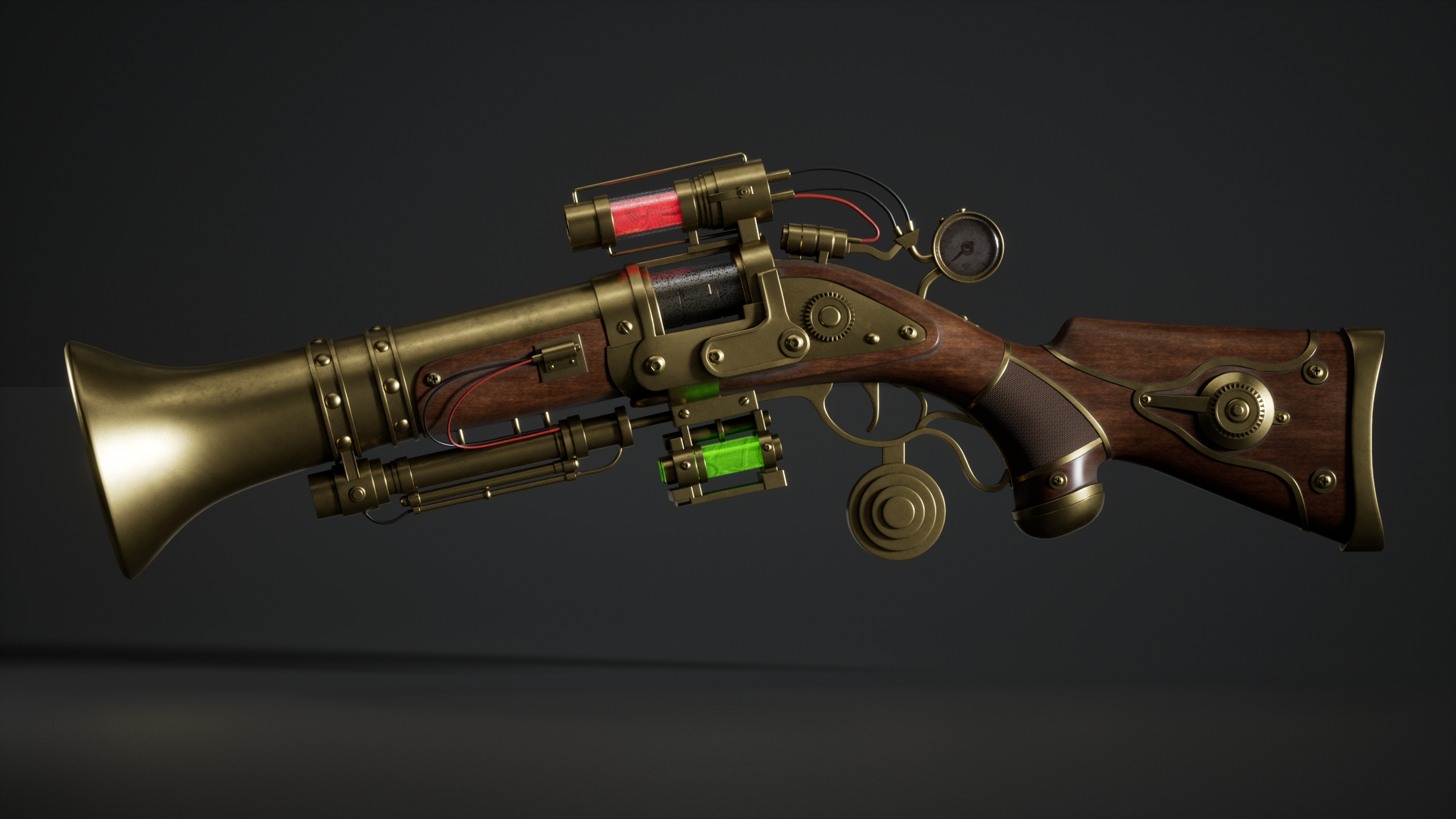 Steampunk Blunderbuss Rifle