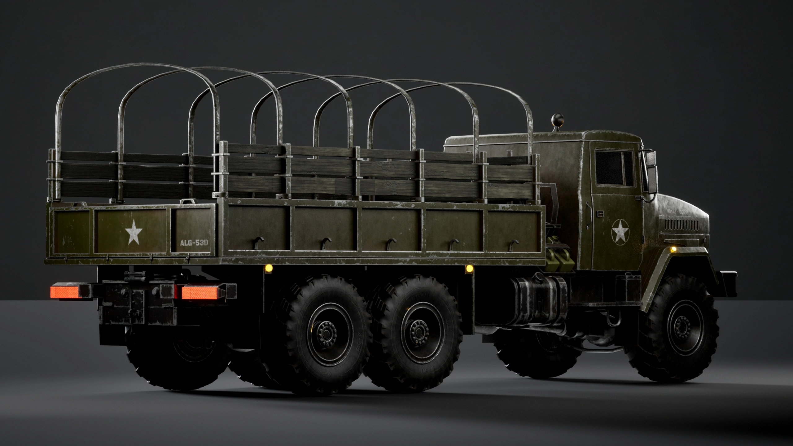 KrAZ-6322 Military Cargo Truck
