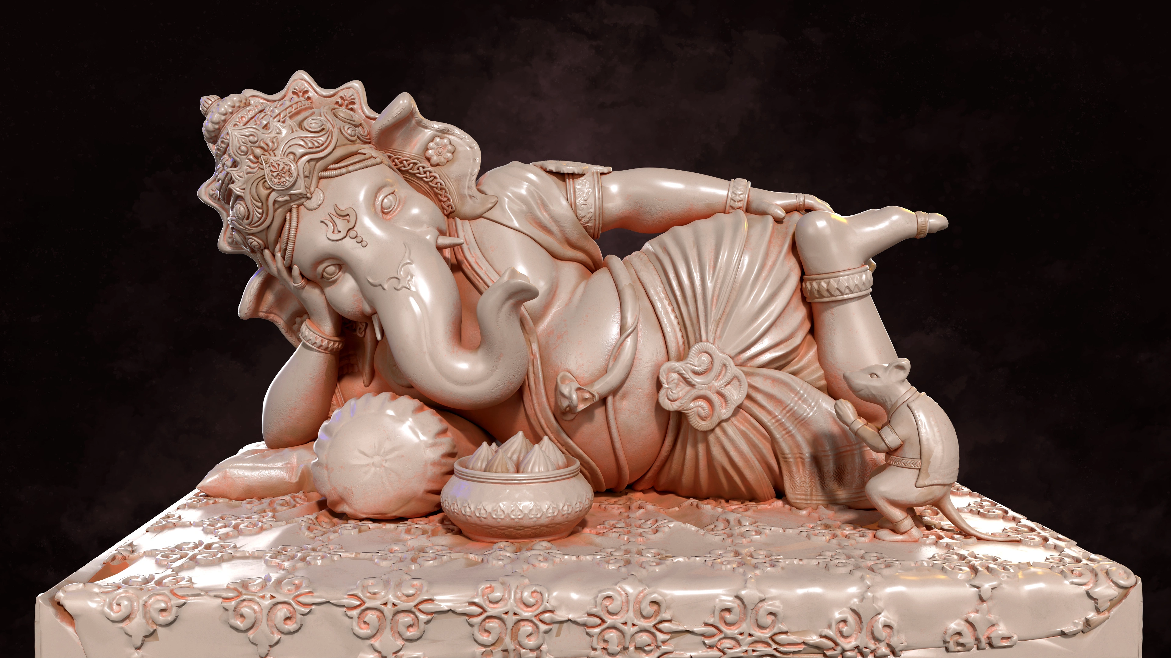 Ganesha Resting