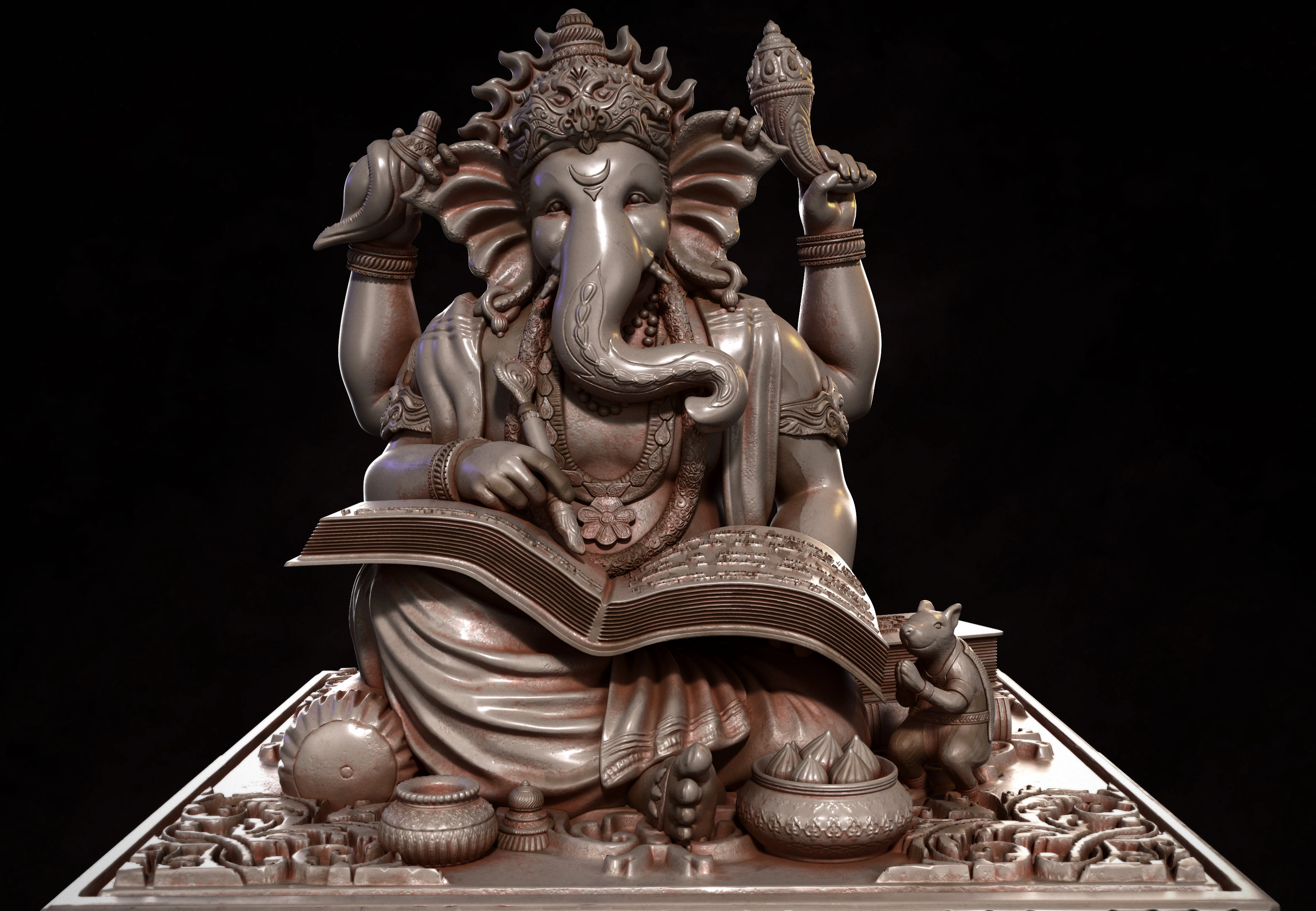 Shree Ganesha - Writing